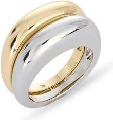 Covet Two-Tone Bubble Ring in Two Tone at Nordstrom Rack, Size 9