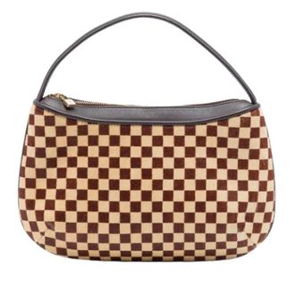 Louis Vuitton Pre-owned Tigre Handbag - Dames - Pre-owned - Bruin - Maat: ONE Size Zijde