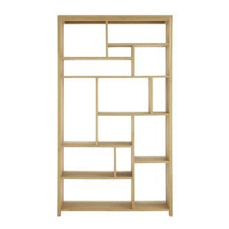 Maisons du monde Estanter&iacute;a desigual de roble 112 cm