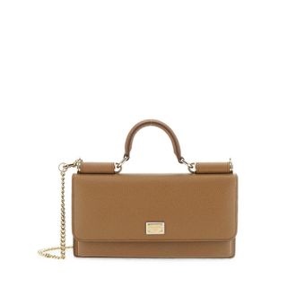 Dolce & Gabbana Dauphine Leather Mini Bag