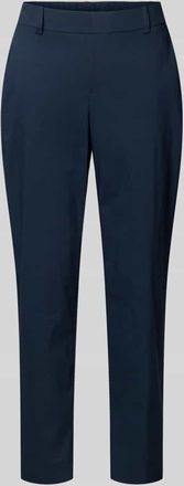 Stehmann Hose in verk&uuml;rzter Passform Modell Flour 2 in Marine, Gr&ouml;&szlig;e 34