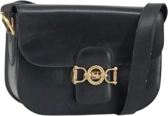 Celine Pre-owned Cross Body Bags, female, Black, Size: ONE SIZE Pre-owned Vintage Cross Body Bag