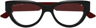 Gucci Occhiali cat-eye - Nero
