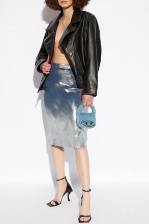 Diesel M-ILAN Skirt, Womens, Blue