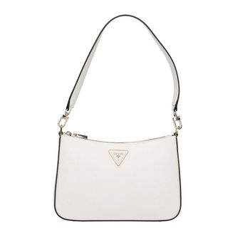 Guess Dames, Tassen, Wit, Maat: ONE Size Leer