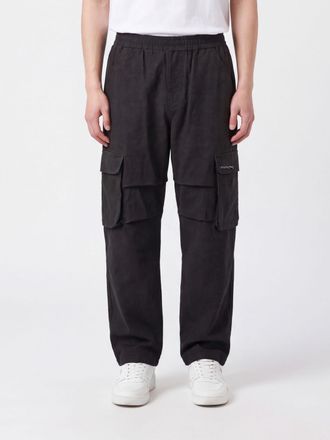 Barrow Cargo Trousers in Cotton with Elasticated Waist and Multiple Pockets