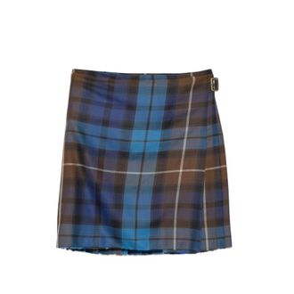 Vivienne Westwood Tartan-check Pleated Midi Skirt