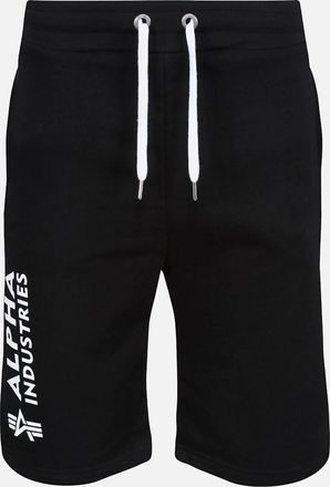 Alpha Industries Alpha Industries Mens Logo Print Basic AI Sweat Shorts | Black - Size: 35/34/36