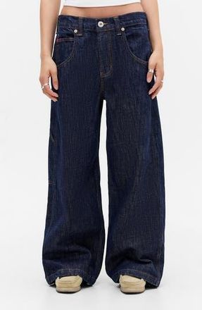 BDG Niko Skate Wide Leg Jeans in Rinse at Nordstrom Rack, Size 28 X 32