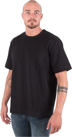 Elvine Zwart Oversize Basic T-Shirt - Heren - T-shirts - Zwart - 2XL - Tops