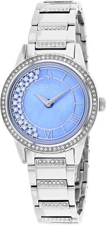 Bulova Womens Blue Mother of Pearl dial Watch