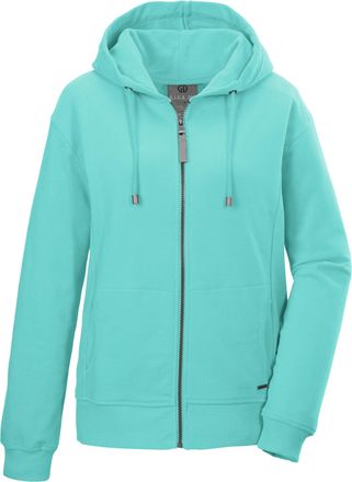 G.I.G.A. DX by killtec Sweatjacke GS 26 WMN SWT JCKT GOTS, Damen, Gr. 36, hellmint, Obermaterial: 100% Baumwolle;Obermaterial 2: 95% Baumwolle, 5% Elasthan, G.I.G.A. DX BY K