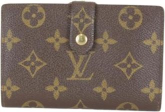 Louis Vuitton Pre-owned Wallets, female, Brown, Size: ONE SIZE Pre-owned Canvas Wallet