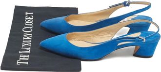 Jimmy Choo London Pumps Gemma con cinturino posteriore - Blu
