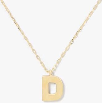 Kate Spade New York Kate Spade Fine Love Letter D Initial Pendant