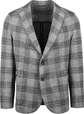 Circolo 1901 Stondata Blazer - Heren - Business blazers - Grijs - L - Katoen - Kostuums