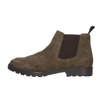 Stefano Lauran Art-4502 Chelsea Laarzen - Heren - Schoenen - Groen - Maat: 45 EU Zijde