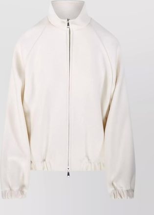 Max Mara high-neck raglan-sleeve jacket