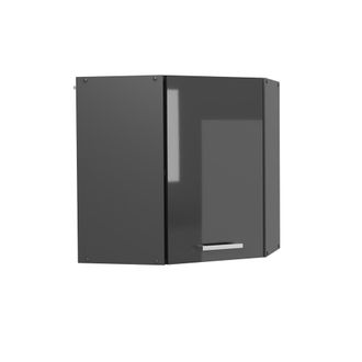 Vicco Mobile Angolare Da Cucina R-line, Antracite Lucido, 57 Cm