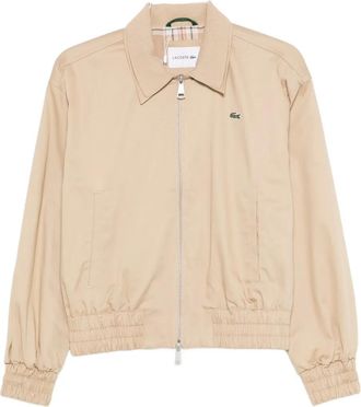 Lacoste zip pockets jacket - Neutrals