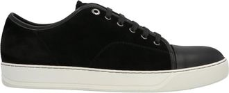 Lanvin Black Lace Up Sneakers