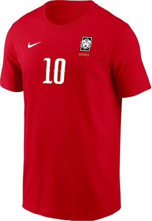 Nike Lee Jae-Sung Korea Nike Mens Soccer T-Shirt in Red | M11332P375ANLJ-RED
