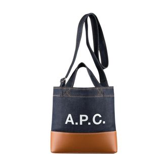 A.P.C. Tote Bags, female, Multicolor, Size: ONE SIZE Tote Axel Mini