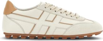 Hogan Ivory Olympia Dames Sneakers - Dames - Sneakers - Beige - 38 EU - Su&egrave;de - Schoenen