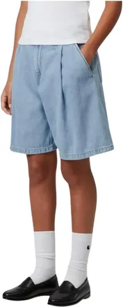 Carhartt Work in Progress Donna, Pantaloncini, Blu, L, new