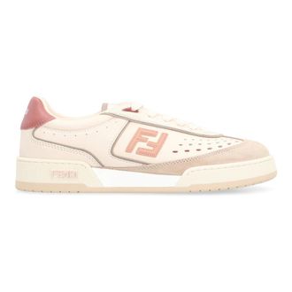 Fendi Sneakers, female, Pink, Size: 10 US Match Leather low-top sneakers