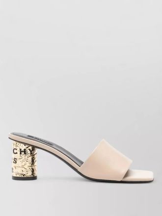 Givenchy tape heeled leather mules