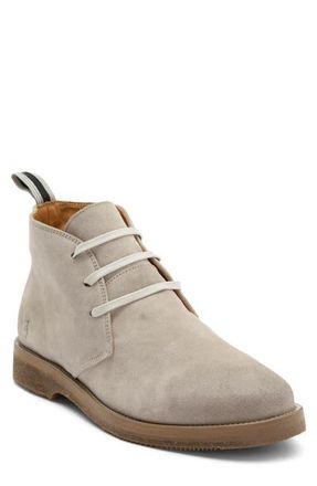 John Varvatos Varick Suede Chukka Boot in Faded Twine at Nordstrom, Size 10.5