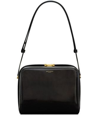 Saint Laurent Anais leather shoulder bag - women - CALFSKIN - OS - Black