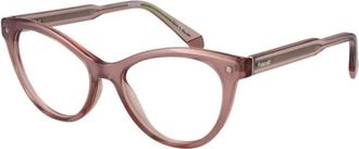 Polaroid Roze Cat Eye Optische Monturen - Dames - Brillen - Roze - ONE Size - Accessoires