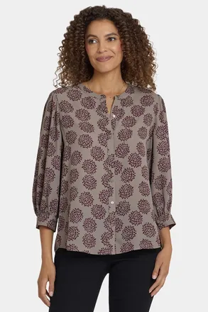 NYDJ Bonnie Blouse | Valenton