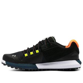 Under Armour HOVR Forge RC Spikeless Golf Black Photon Blue 3024366-001