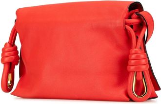 Loewe Hobo Bags - 2017 Leather Flamenco Knot Whipstitch Crossbody - Gr. unisize - in Rot - für Damen