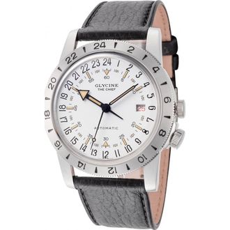 Glycine GL0471 Airman 40mm Automatic Watch in Black