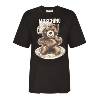 Moschino T-Shirts, female, Black, M, Stylish T-shirts and Polos Collection