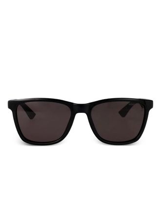 Montblanc square-frame sunglasses - men - Acetate - 55 - Black