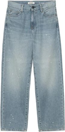 Carhartt Work in Progress Arin Pant - Dames - Loose Fit Jeans - Blauw - W28 - Katoen - Jeans