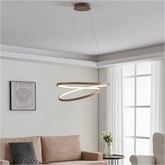 Loops Stylish Sandy Pendant Light - LED Indoor Ceiling Fixture - Home D&eacute;cor