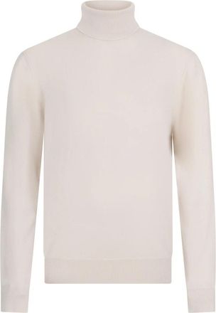 Malo Turtleneck Sweater - Heren - Cashmere truien - Beige - 2XL - Kasjmier - Truien & Vesten