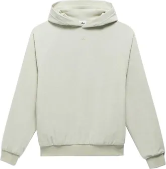 adidas Velour Hoodie Asia Sizing Halo Green IA3455