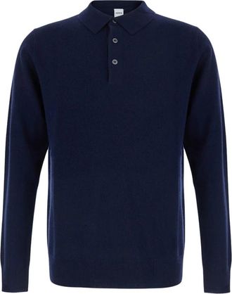 Aspesi Truien - Heren - Polos - Blauw - 2XL - Tops