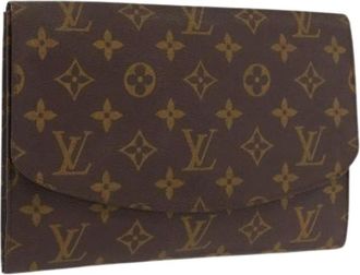 Louis Vuitton Pre-owned Wallets, female, Brown, Size: ONE SIZE Pre-owned Canvas Wallet