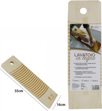 Trade Shop Trade Shop - Lavado De Beb&eacute; De Madera Rectangular Linaza De Lino De Lino De Lino 16x55cm