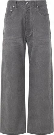 Rick Owens Geth Mid-Rise Wide-Leg Jeans