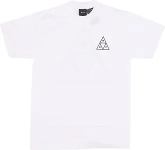 HUF Triangle Tee Wit Korte Mouw T-shirt - Heren - T-shirts - Wit - XL - Katoen - Tops