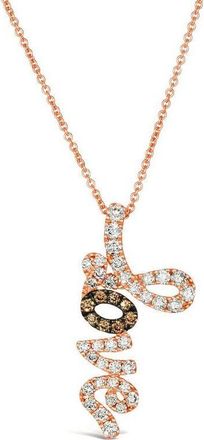 Le Vian Ladies Love Necklaces set in 14K Strawberry Gold